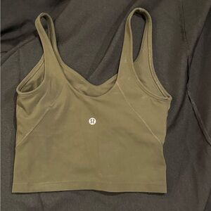 Lululemon Olive Green Tank Top